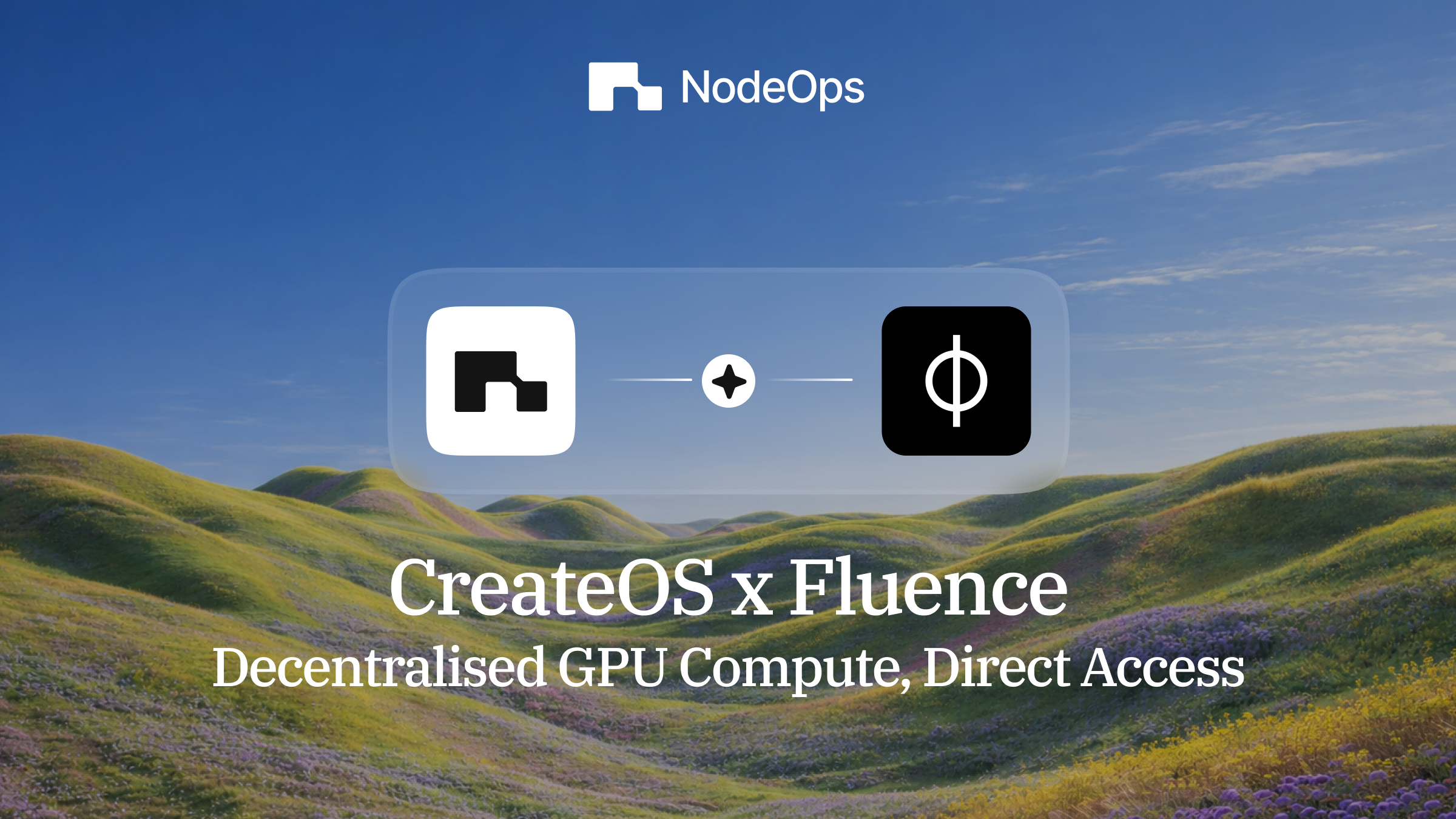 CreateOS and Fluence: Decentralised GPU Compute, Direct Access