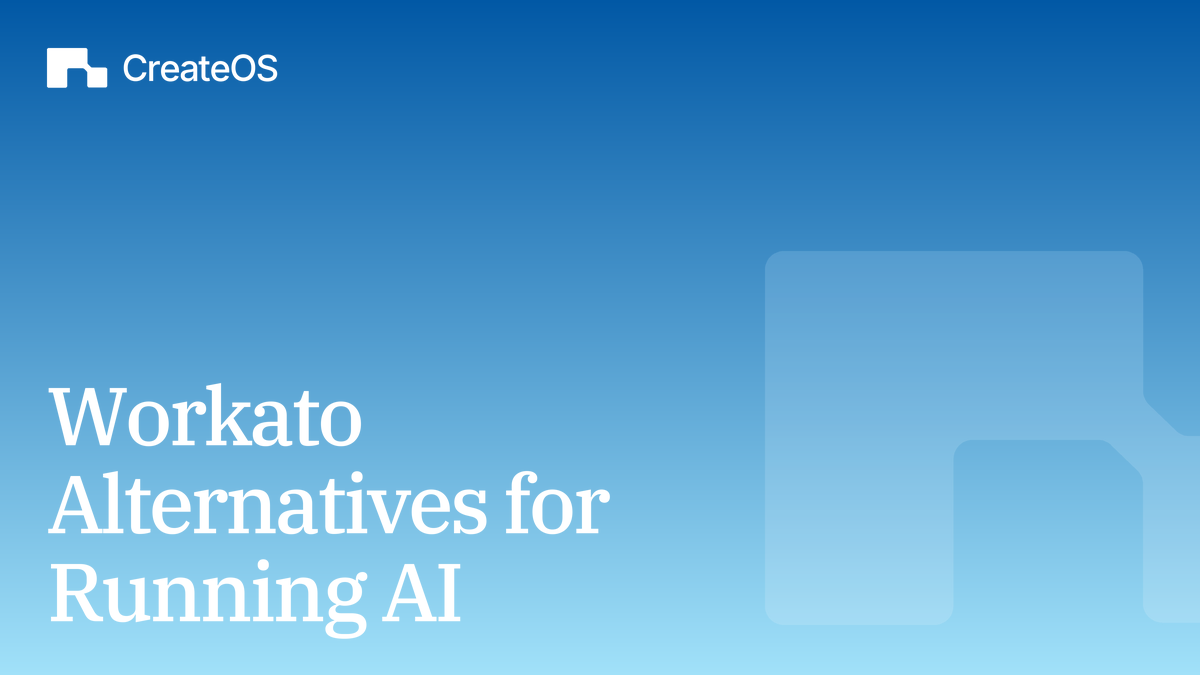 Workato Alternatives for Running AI Agents in Production