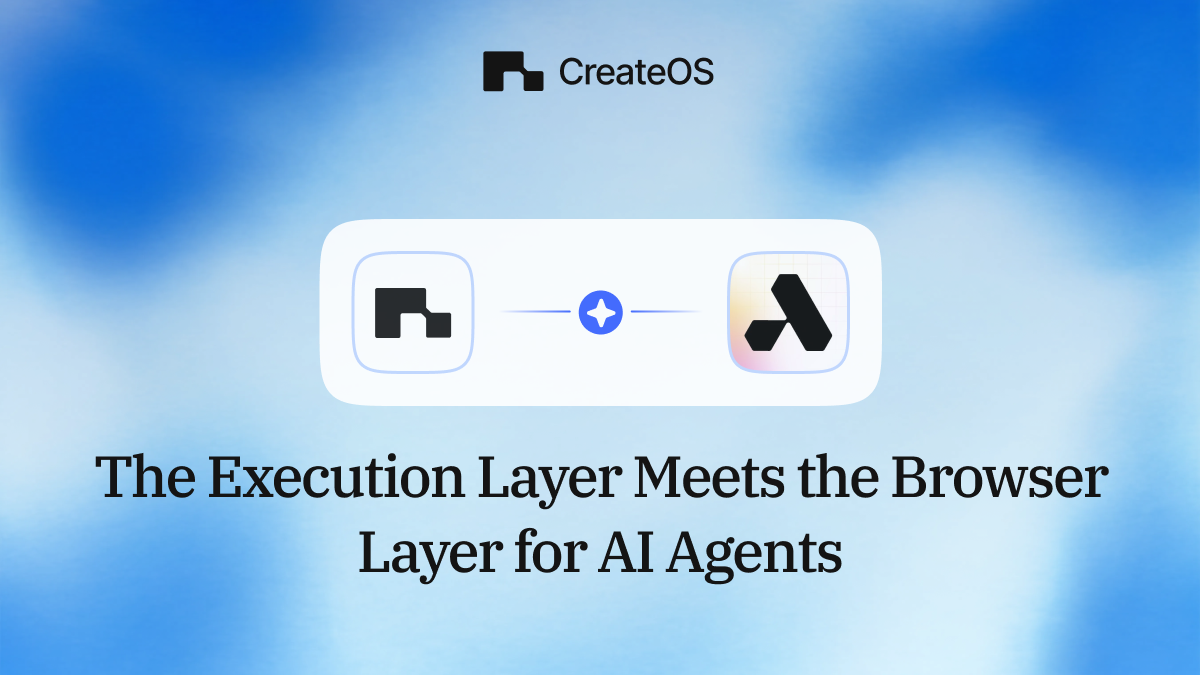 CreateOS and Anchor: Browser Access for AI Agents